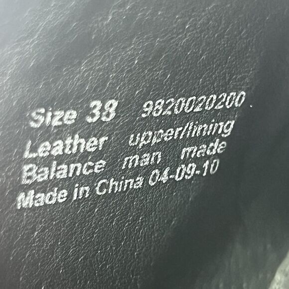 Dansko Black Leather Clog Women's EU 38 US 7.5-8 Comfort Mule Slip On Work Shoes - Picture 10 of 11